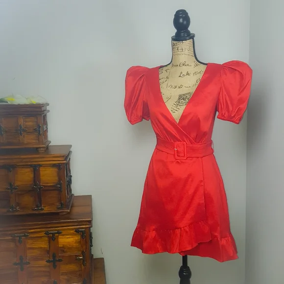 Lovers + Friends Wrap Dress - Picture 3 of 13